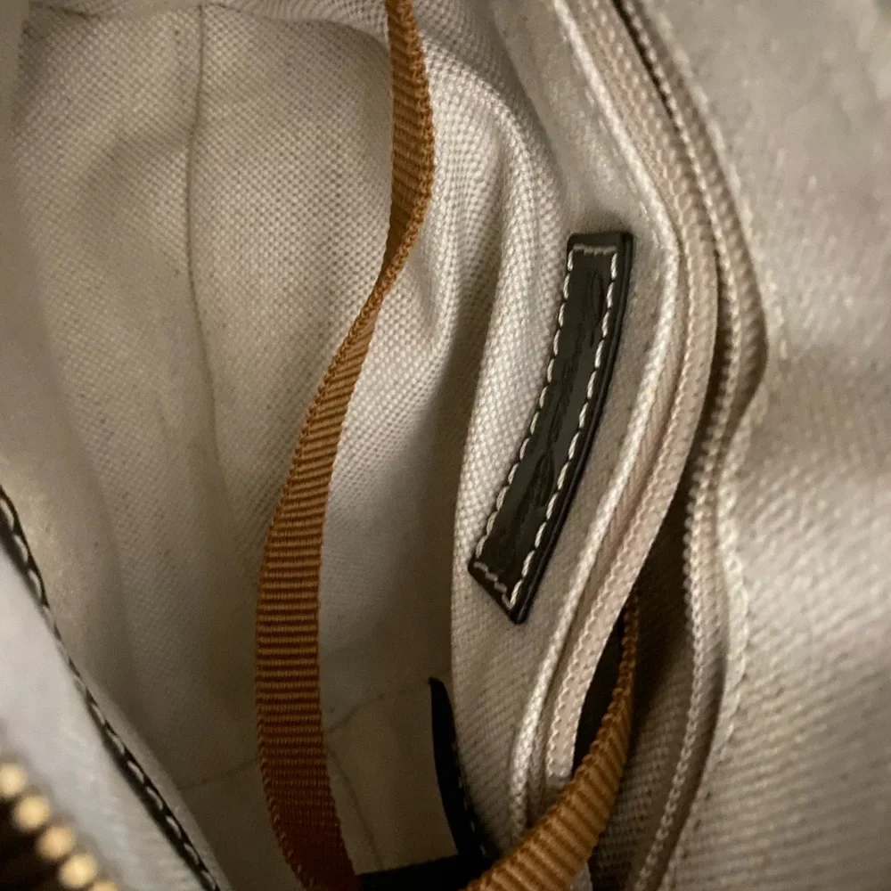 Dooney & Bourke mini domed grey satchel grey shoulder bag - Picture 8 of 9